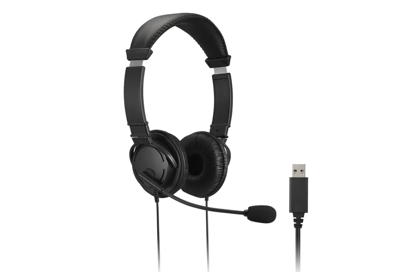 Kensington Classic Headset with Mic and Volume Control Outlet