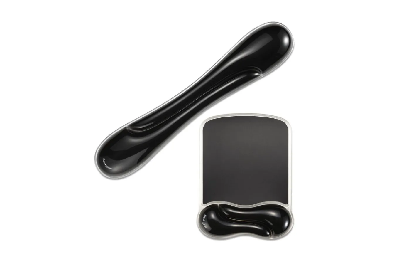 Kensington Duo Gel Mouse & Keyboard Wrist Rest Bundle - Black Hot