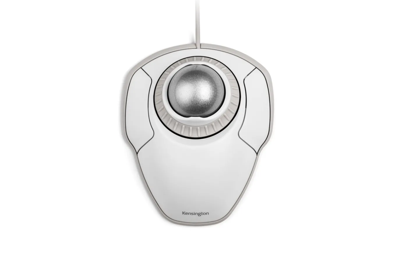 Kensington Orbit® Trackball with Scroll Ring — White Online