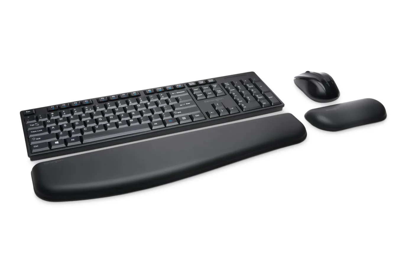 Kensington Pro Fit® Low-Profile Wireless Desktop Set with Spill-Proof Keyboard with Multimedia Keys, Ambidextrous Mouse, & AES Encryption Cheap